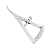Кронциркуль, 0-25 мм, 9 см | HLW Dental Instruments (Германия)