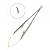 Иглодержатель-микро изогнутый Micro-Nadelhalter TC, 18 см, HLW Dental Instruments (Германия)
